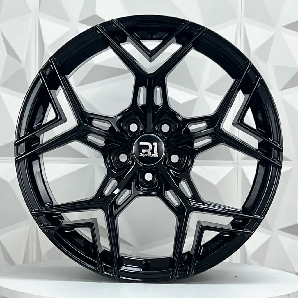 RIN 18X8.5 5-105 R1 SPORT ZS074 GLOSS BLACK ET35 CB56.5