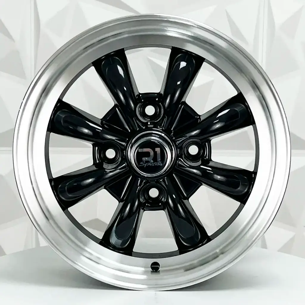 RIN 15X5.5 4-130 R1 SPORT A816 MI BLACK ET19.7 CB88.7