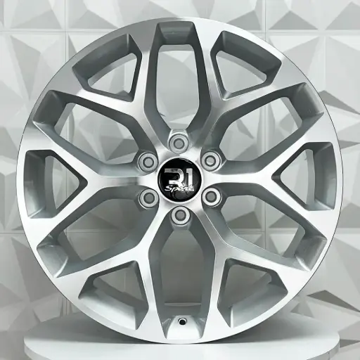 [240503] RIN 24X10 6-139.7 R1 SPORT 208 SILVER MACHINE FACE ET31 CB78.1